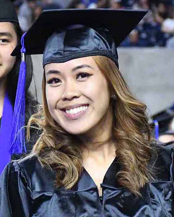 Students at Graduation