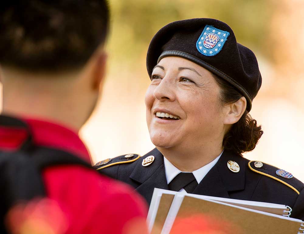 honor a veteran