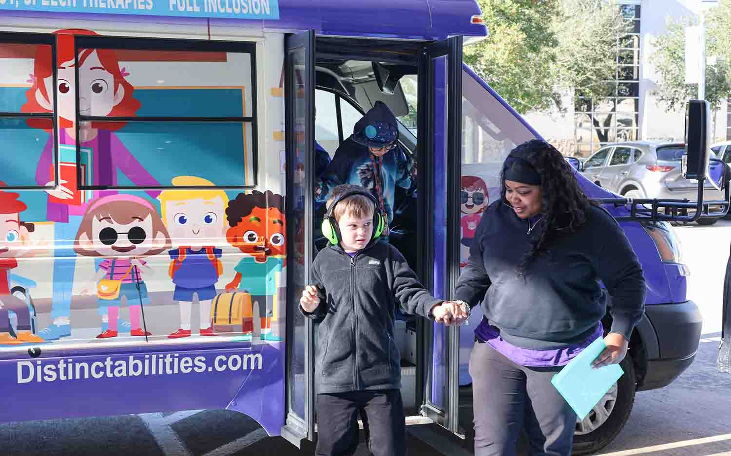 Distinct Abilities visit San Jac South Campus.