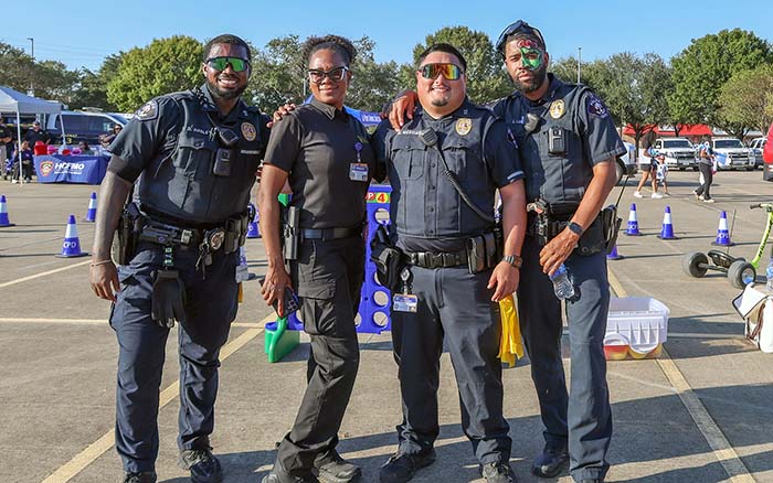National Night Out Police Officers